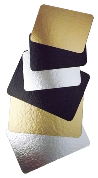 A collection of miscellaneous Sammyboards in gold, silver, and black colors, showcasing various designs and styles